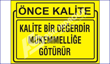 İŞ GÜVENLİĞİ LEVHALARI