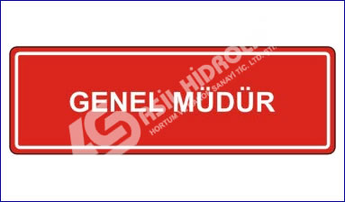 İŞ GÜVENLİĞİ LEVHALARI